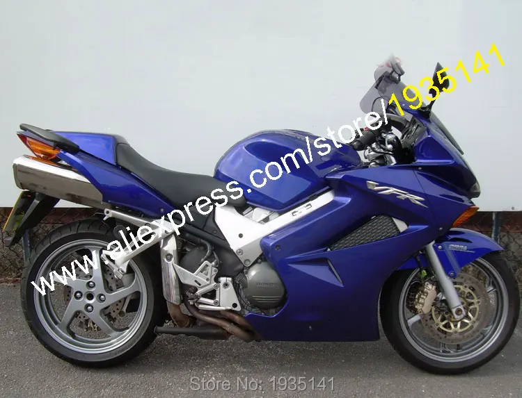 Sports Bike Body Kits For Honda VFR800 2002-2012 VFR 800 02-12 Blue Aftermarket Motorbike Fairing (Injection molding) | Автомобили и