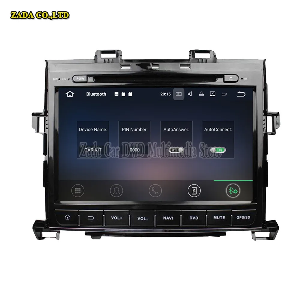 9 дюймов четырехъядерный 2G Android 8 1 Автомобильный gps навигатор для TOYOTA Alphard 2007 2008 2009