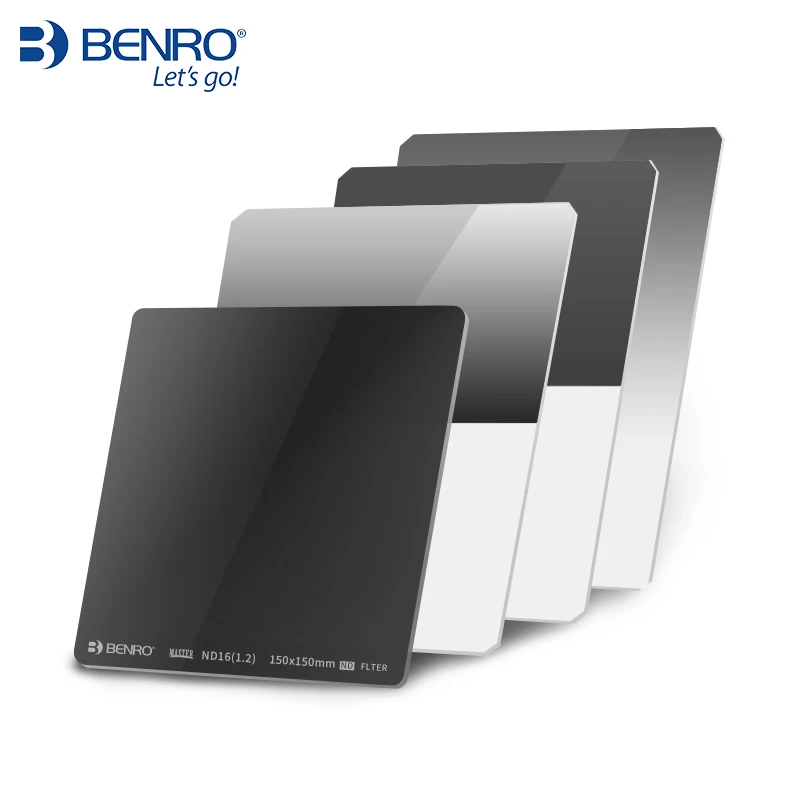 Benro master 100x150 мм мягкий GND8 + жесткий обратный gnd0.9 100 ND1000 квадратный фильтр 4 в 1