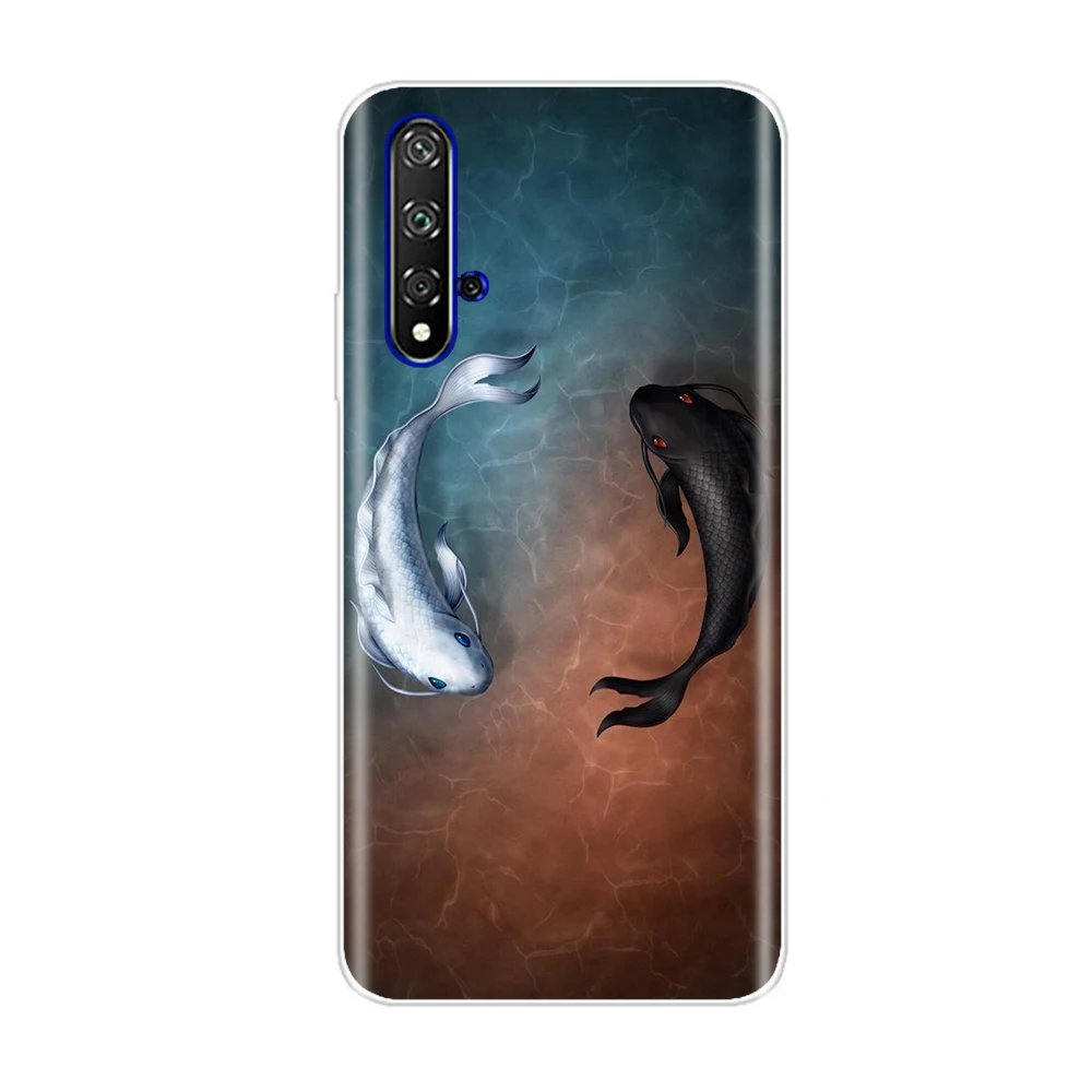 Чехол для honor 20 чехол huawei Pro силиконовый ТПУ мягкий телефона задняя крышка lite |