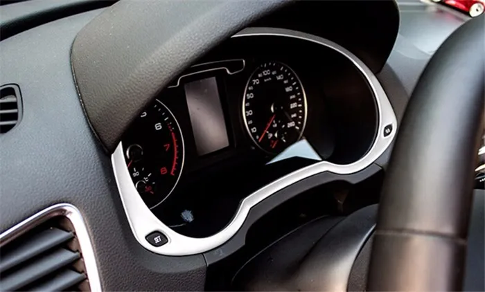 Автомобильные аксессуары для Audi Q3 2012-16 Центральная CD панель Крышка отделка кондиционера розетка рамка двери подлокотник декоративные полосы