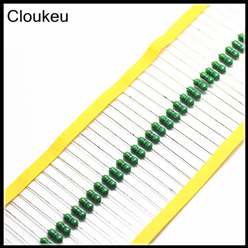 

Индуктивность цветного кода 0410 390uH 391K, 20 шт., 1/2 Вт 390UH 391K 391