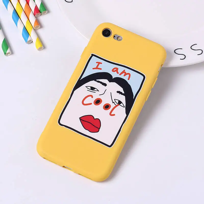 Мягкий чехол для телефона с изображением персонажей странных Iphone 6 6S 7 8plus X Xs Xr Xsmax