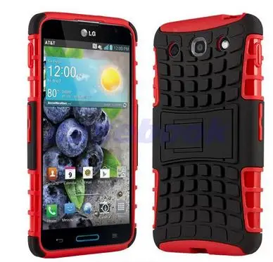 ZJ Для LG Optimus G Pro Случае Силиконовые Гибридный Броня стенд Жесткий backcase Обложка E980