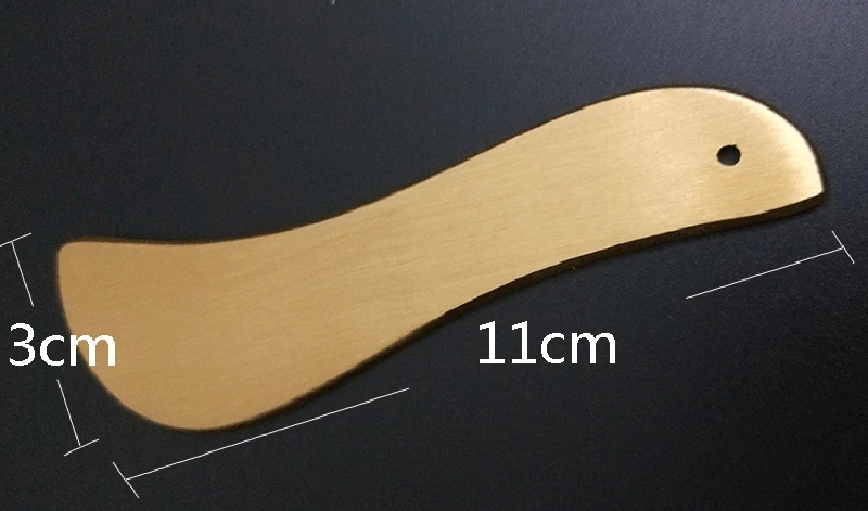 Скидка 20% медь Gua Sha лечение Guasha доска акупунктурный массаж медицинский латунный пластинчатый массажер для тела терапевтический инструмент