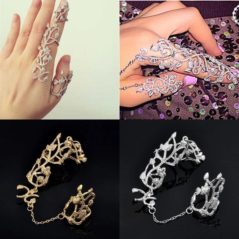Кольцо с покрытием под золото и серебро 1 шт.|ring jewelry|knuckle armorsilver plated rings |