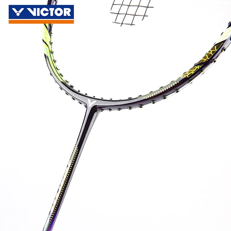 100% оригинал Victor JETSPEED S углеродная ракетка для бадминтона с подарком|Ракетки