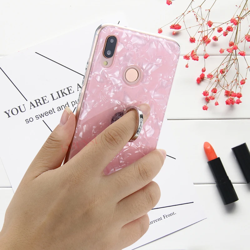 Блестящий чехол для телефона для huawei Y7 Y9 P Smart Honor V20 8X 7A 7C Nova 4 3 3i Коврики 20 Lite P30 Pro P10 P20 Lite Карамельный цвет чехол