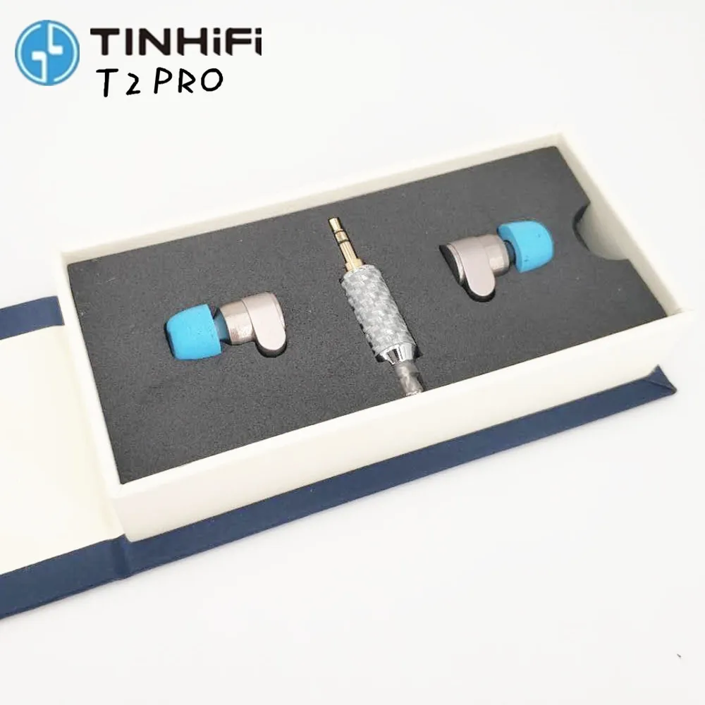 TIN Audio T2 профессиональные наушники Hifi металлические в ухо двойные динамические