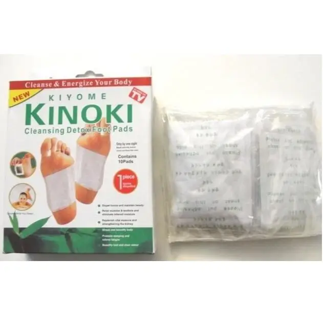 Розничная упаковка, 10 Коробки Очищение Ноги Вытрезвителя подушечки kinoki для очищения зарядить ваше тело(1 лот = 10 коробка = 200 шт = 100 шт пластырей+ 100 шт. клей
