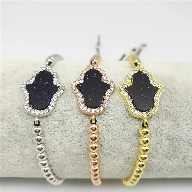 2018 Хамса рука Фатимы браслет счастливые ювелирные изделия оптовая торговля