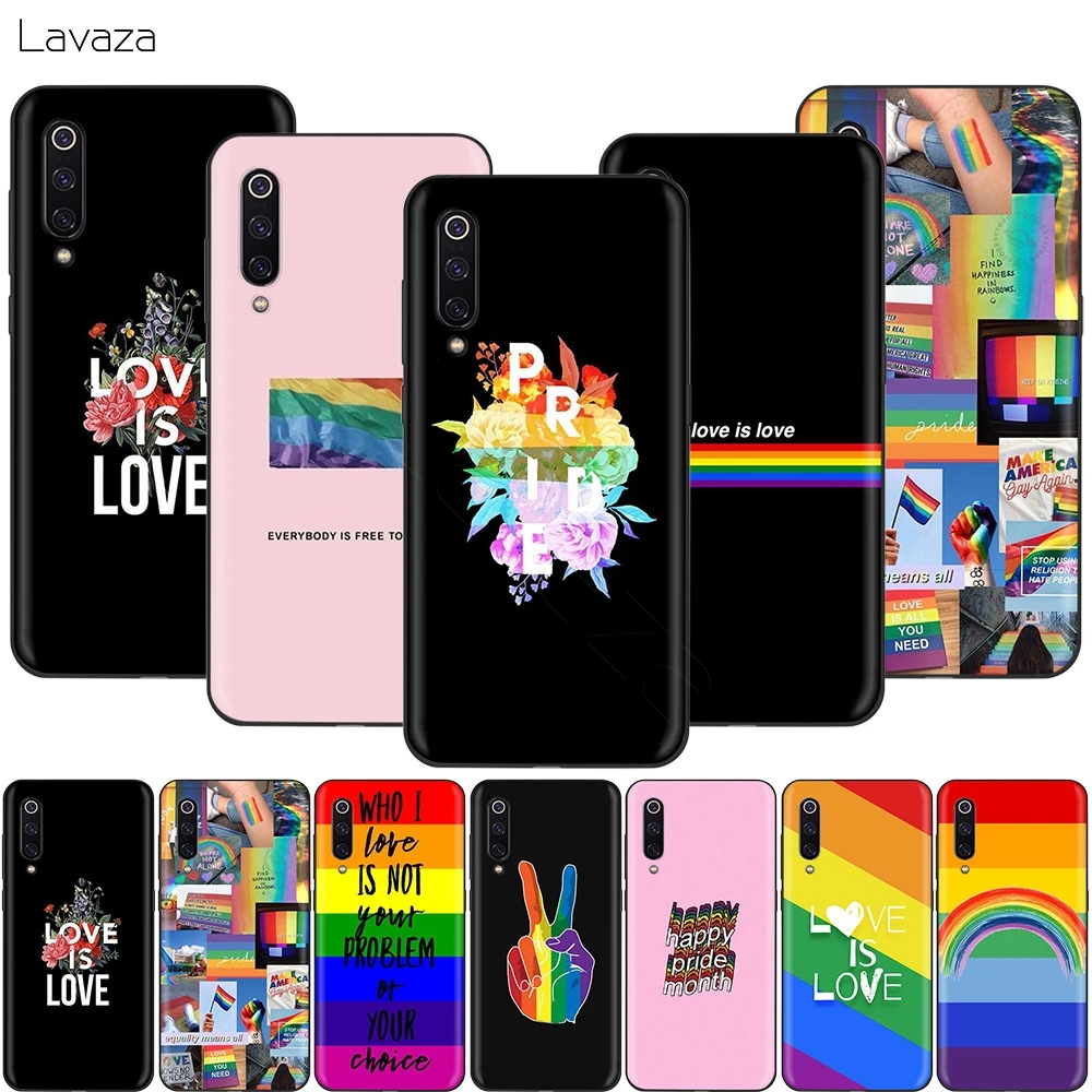 Радужный чехол Lavaza для геев лесбиянок ЛГБТ Xiaomi Mi 9 Pro 8 6 A1 A2 Pocophone F1 Lite Max 3 10 Redmi