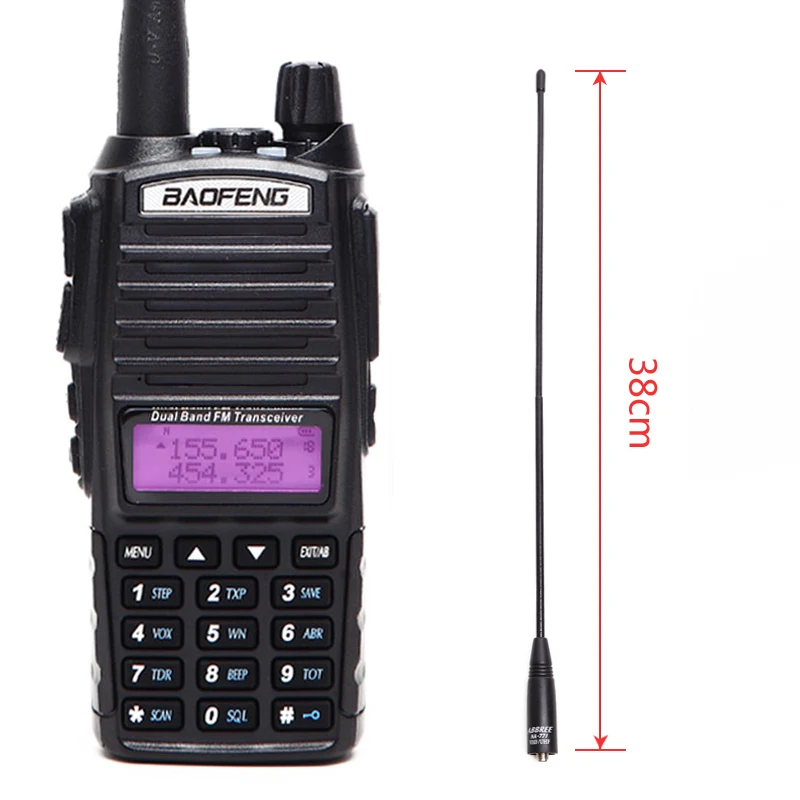 Портативная рация Baofeng UV 82 Plus 8 Вт Любительский двухсторонний радиоприемник CB UV82 +