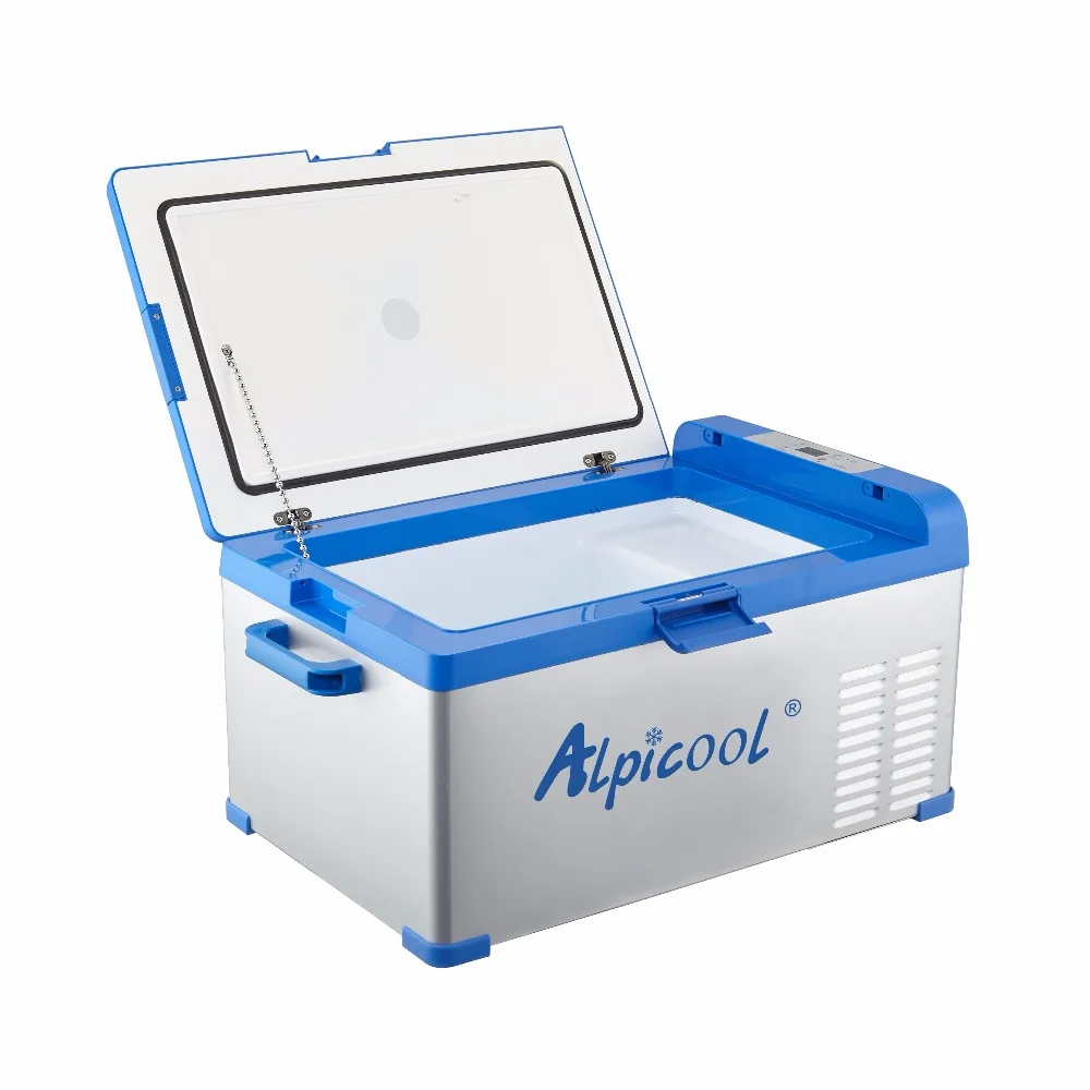 Alpicool серии 25L Новый компрессорный морозильник автомобильный холодильник AC 12 В DC24V
