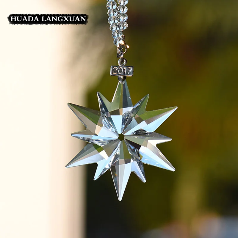 Новинка украшение для дома из кристаллов и звездочек новогодний подарок