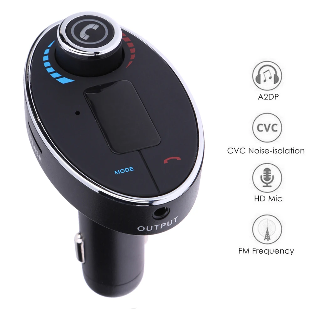 VODOOL автомобильный fm передатчик Bluetooth MP3 WMA Музыкальный плеер громкой связи CLSL