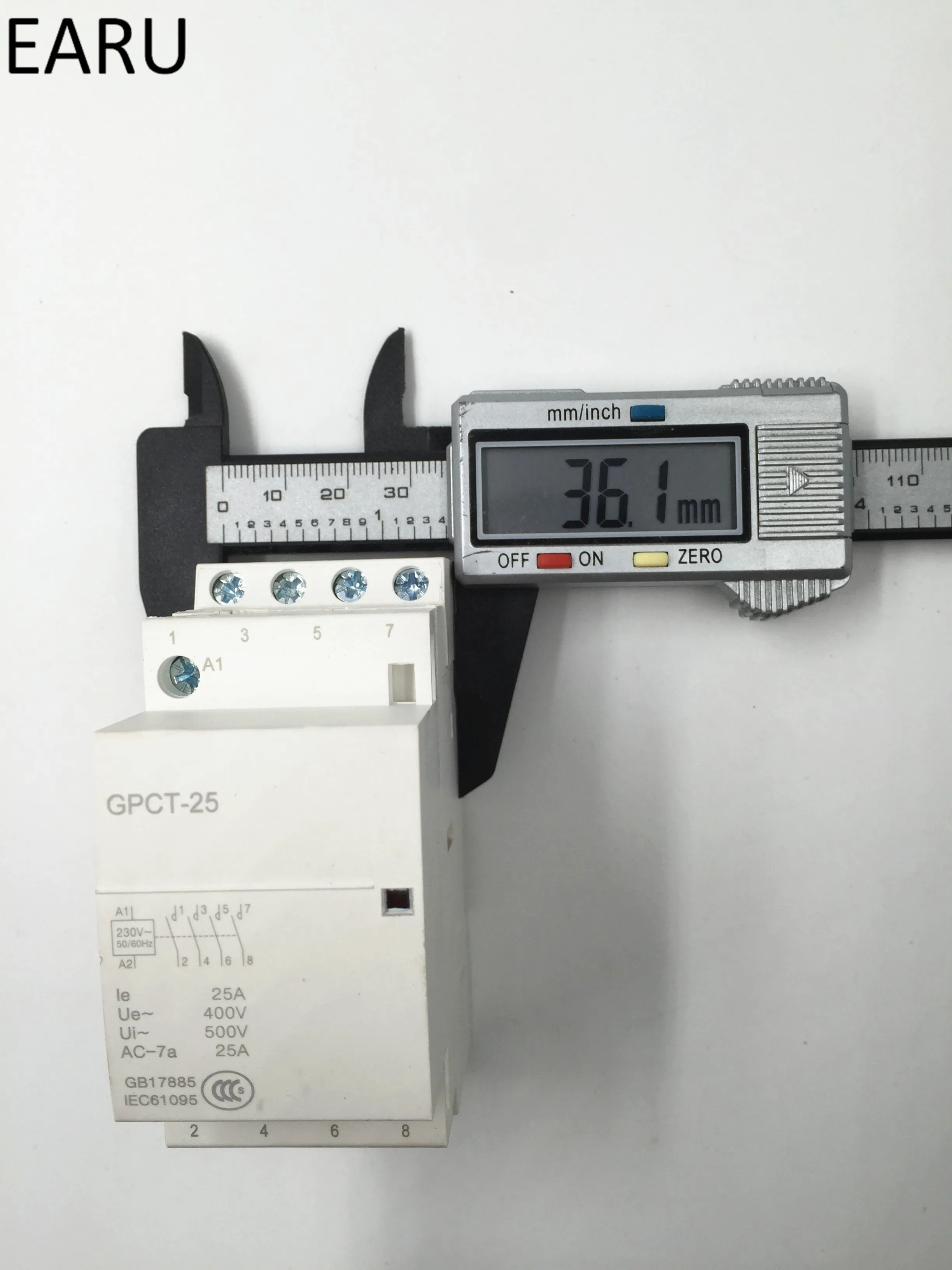 Модульный бытовой модуль GPCT1 4P 25a 40A 63a 220 A 2NC 2no 230 в/в Гц Din-рейка контактор