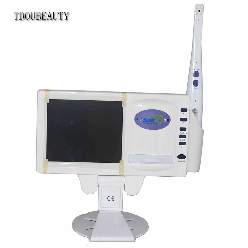 TDOUBEAUTY стоматолог Многофункциональный зубной полости рта Камера с X-ray фильм читателя и 5 дюймов ЖК-дисплей и SD карты