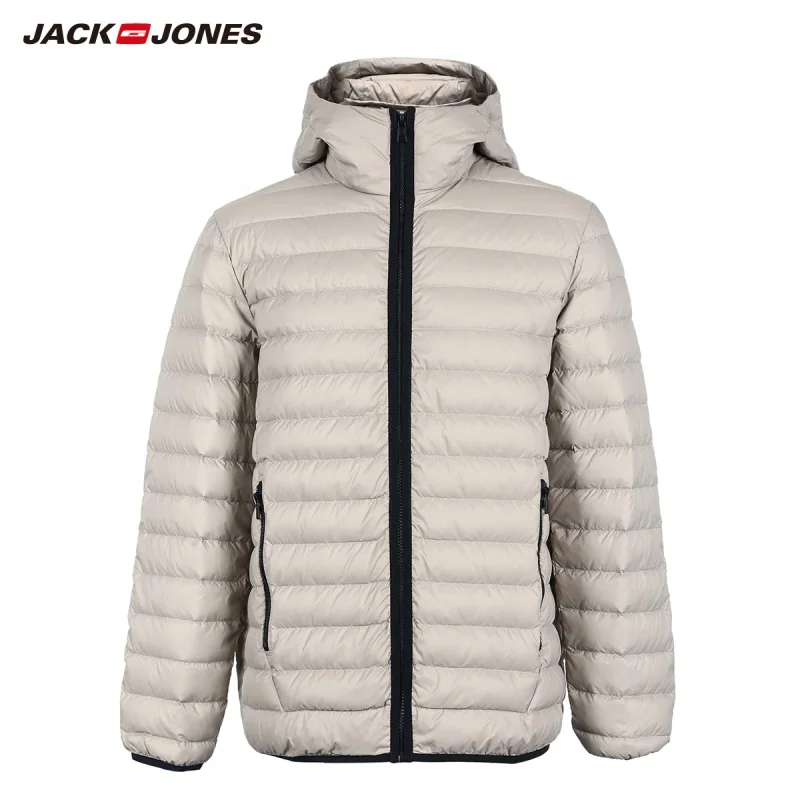 JackJones мужской пуховик с капюшоном парка пальто верхняя одежда мужская