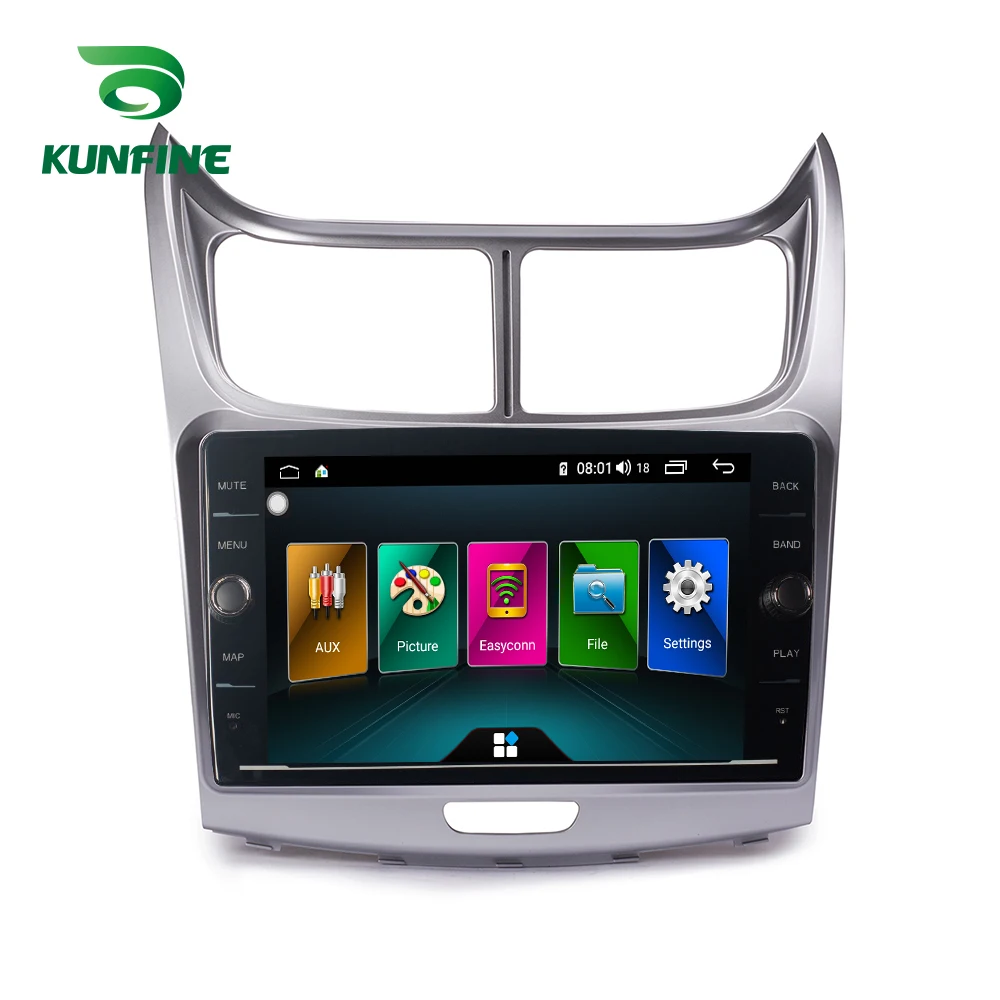 Восьмиядерный 4 Гб ОЗУ 64 ПЗУ Android 8 1 автомобильный DVD GPS плеер Deckless стерео для Chevrolet
