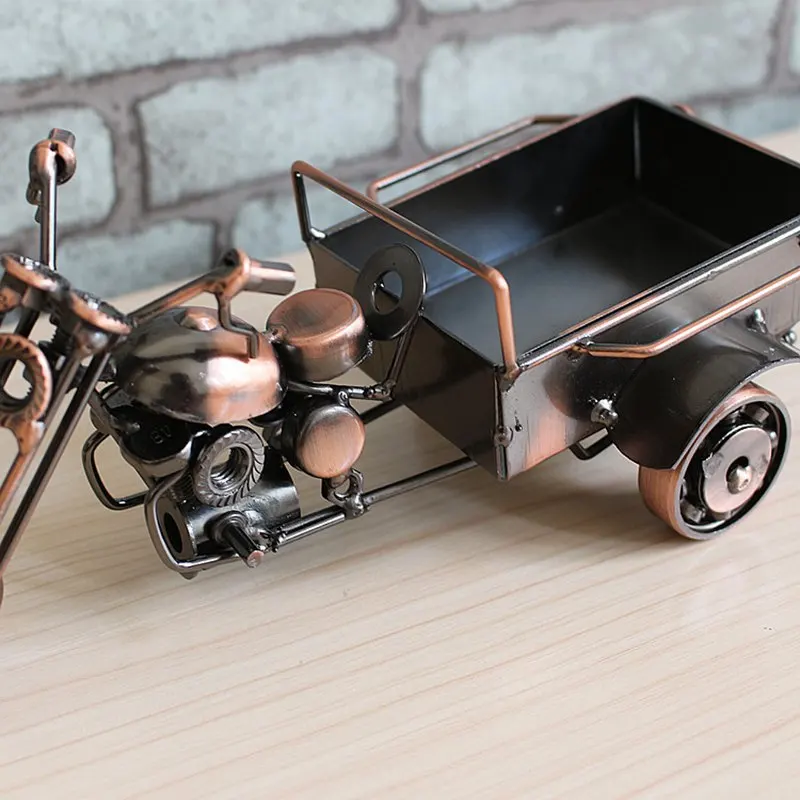 Tuk tuk металлическая скульптура в ретро стиле Классическая Ручная работа