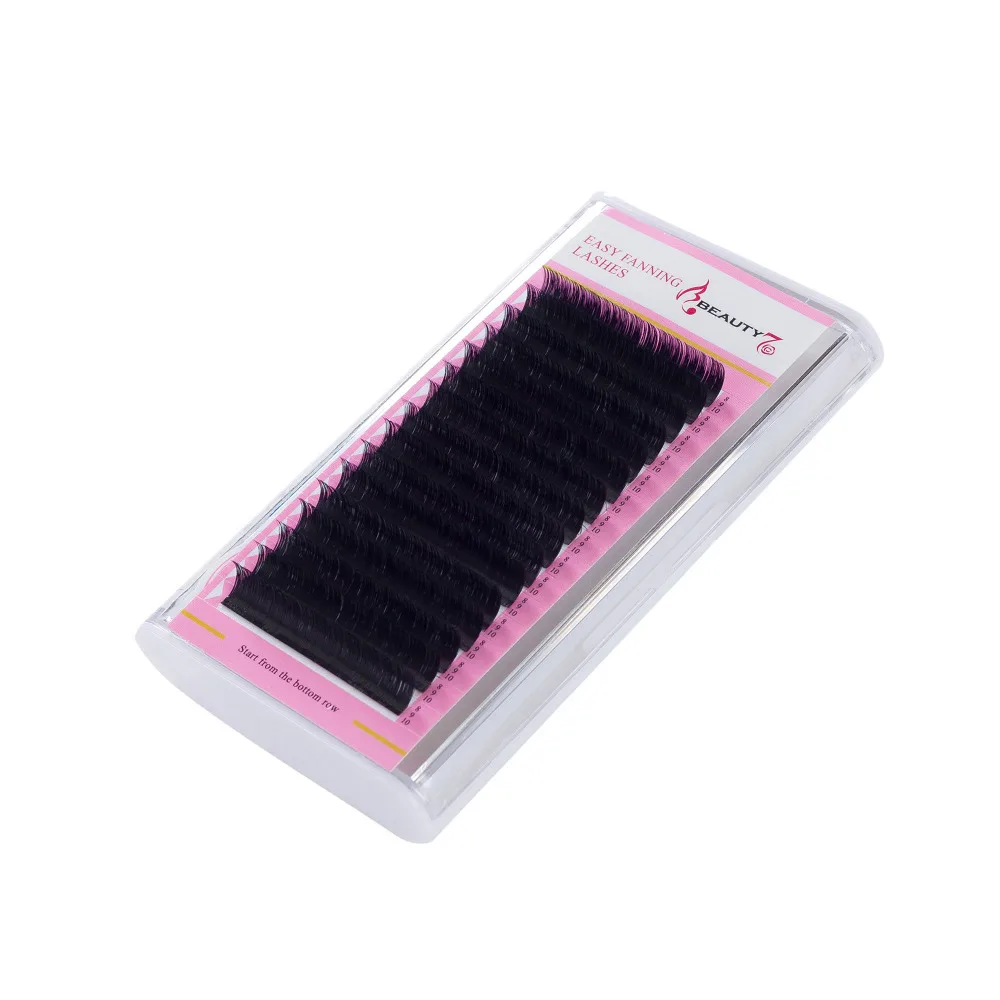 BEAUTY7 смешанные ресницы 0 07 мм * 8 мм/9 мм/10 D Curl макияж объем Блум индивидуальные