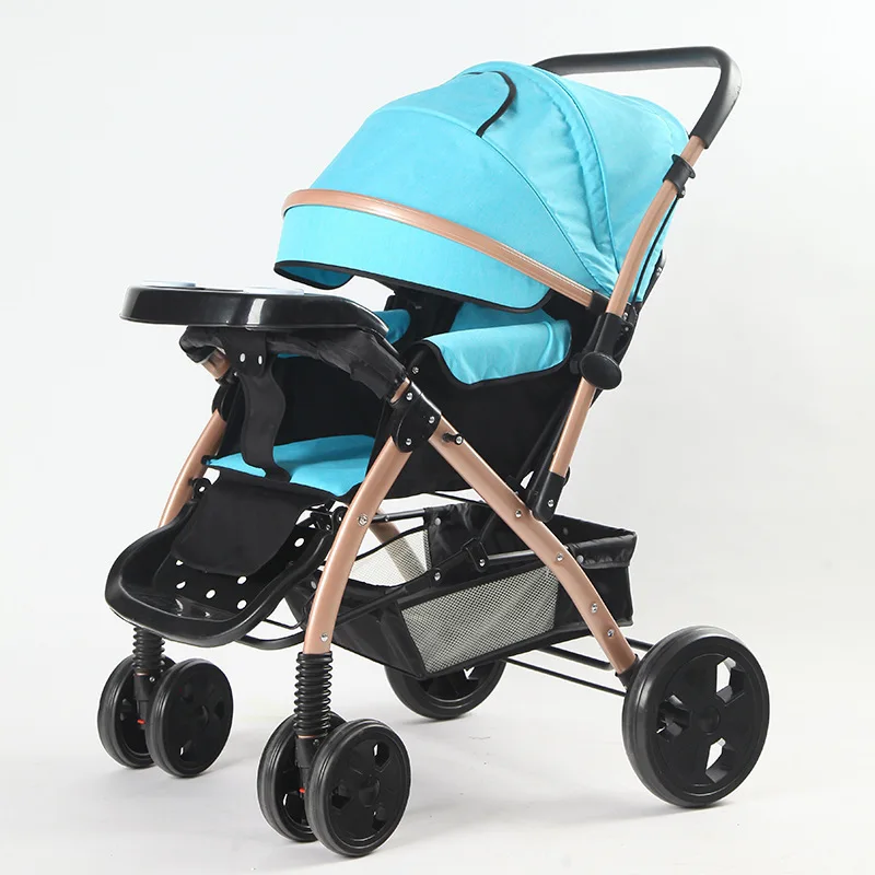 

2018 Lightweight Baby Stroller Lie Flat Newborn Baby Carriage Pram Easy Folding Travel System Carry on Airplane Umbrella Car