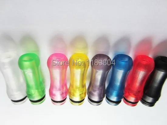 leiqidudu 50pcs e Cigarette EGO Plastic 510 Drip Tips Mouthpiece drip TIP for RDA tip Vivi E Clearomizer|510 tip|drip tip510 mouthpiece |