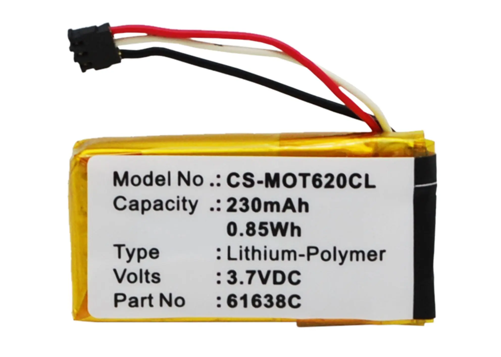 

Аккумулятор Cameron Sino SNN5904A 230 мА · ч для Motorola Motoactv