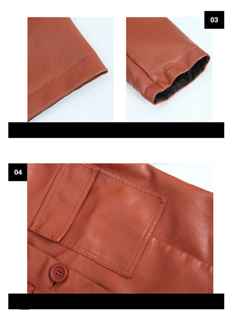 Новинка 2019 Демисезонные женские Куртки из искусственной кожи черный блейзер