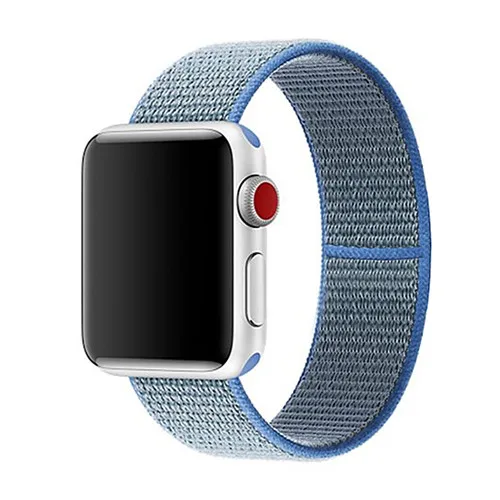 tahoe blue Ремешок для часов 42 мм/38 мм 44 мм/40 мм - Цвет ремешка: tahoe blue