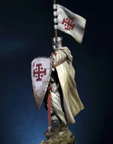 1/18 90mm Unpainted Resin Figure Ancient Knight of the Holy Sepulcher () | Игрушки и хобби