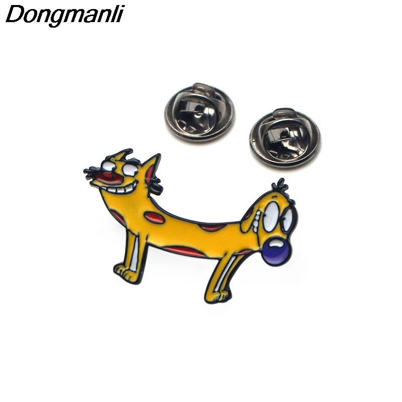 P3277 Dongmanli милый кот эмалированные булавки и броши для женщин мужчин нагрудные