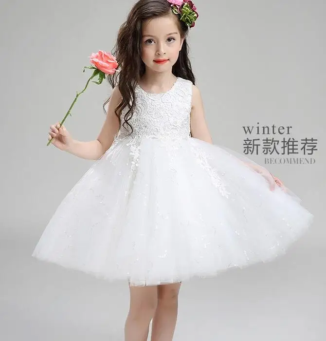 Модное платье на свадьбу для маленьких девочек возраст от 1 года до 14 лет детское