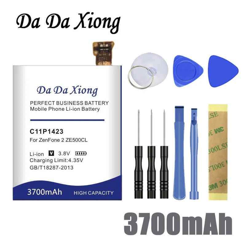 Аккумулятор Da Xiong 3700 мАч C11P1423 для Asus Zenfone 2 ZE500CL Z00D|battery for|batteries batterieszenfone battery |