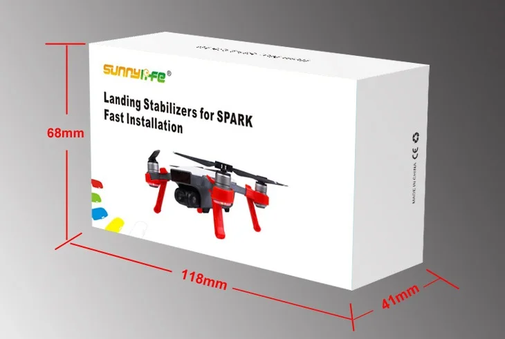 Штатив стабилизатор для шасси Трипод быстрой установки быстросъемный DJI Spark Drone