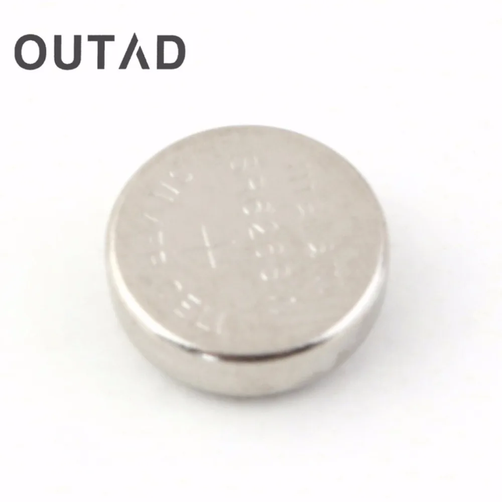 Аккумуляторы для часов OUTAD 10 шт. AG4 LR626 LR-626 177 377A SR626 1 5 В Щелочная батарейка-кнопка