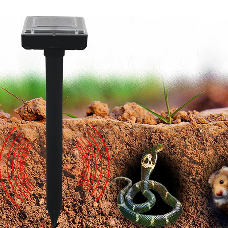 2 шт. Новое поступление Солнечный толкающий ультразвуковой животное собака семья