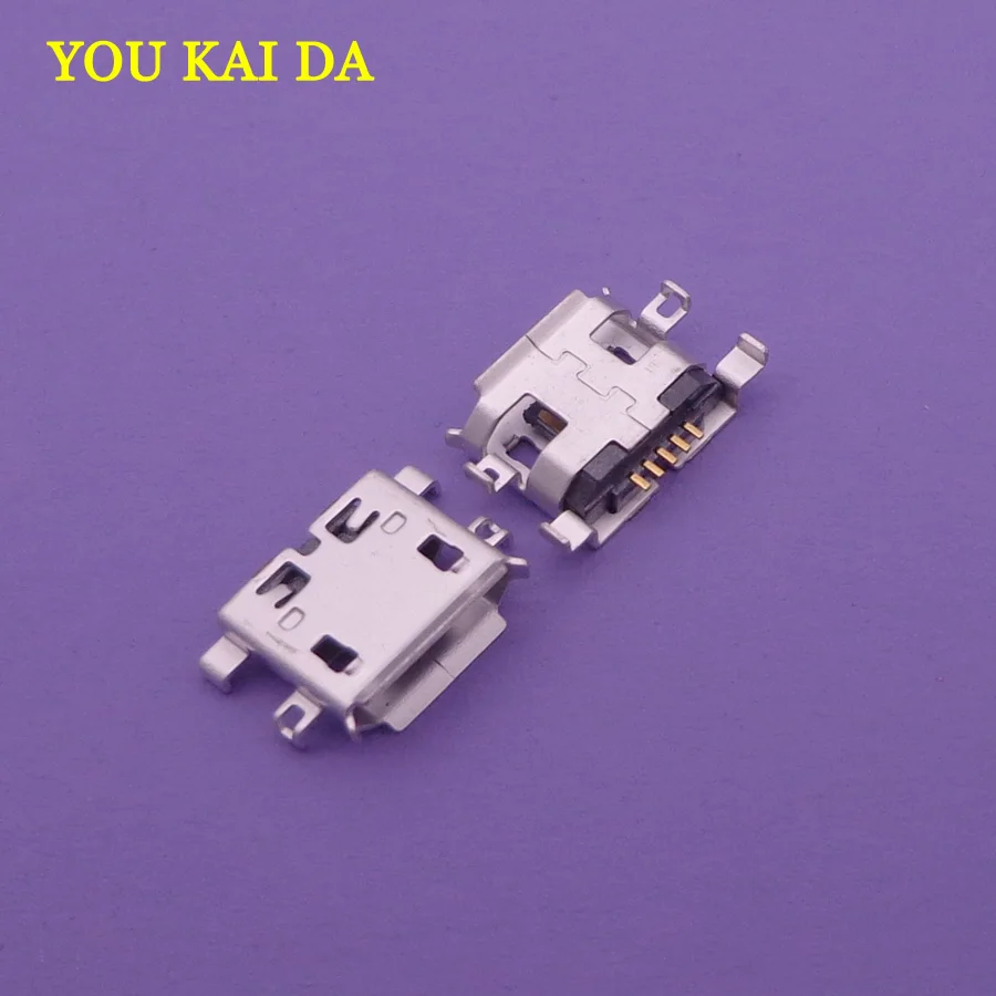 5 шт. микро usb разъем для зарядки порт Гнездо Alcatel One Touch 5020 6030 6032X 7040M 7040N 7041D POP C7 pin |