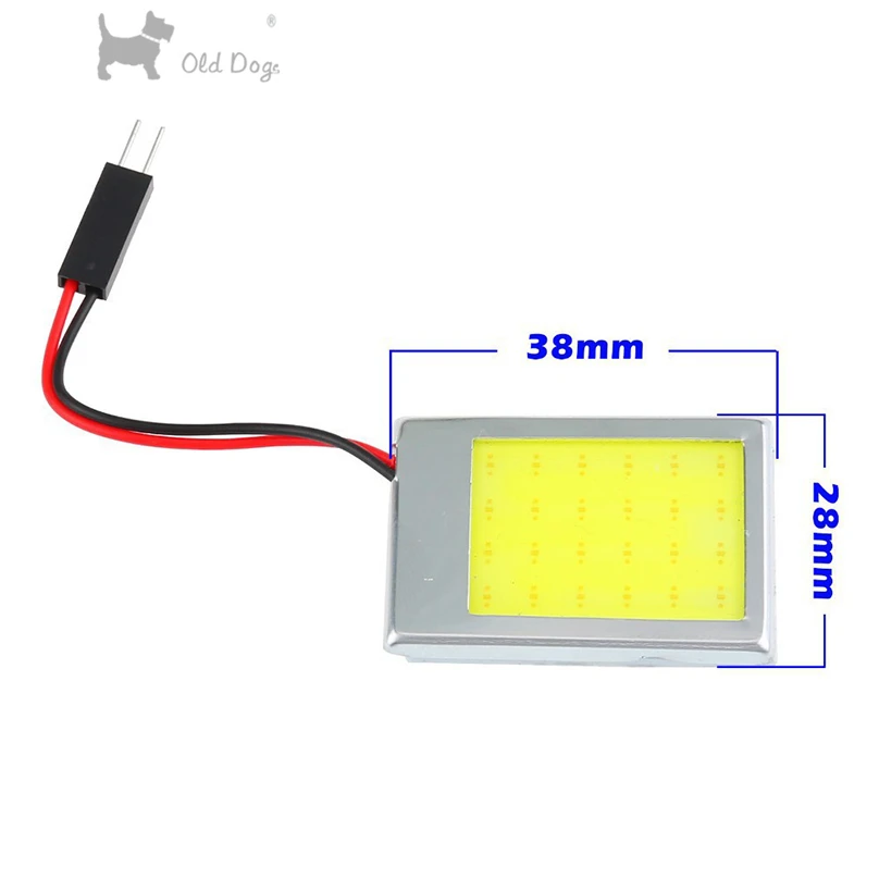 1 комплект T10 24 SMD светодиодный 12 в панель внутренний автомобильный купольный