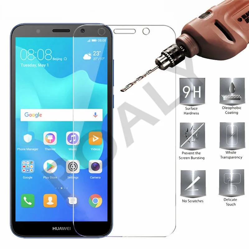 Закаленное стекло для Huawei Y5 Lite 2018 Защитная пленка экрана Защитное Y5Lite защитная