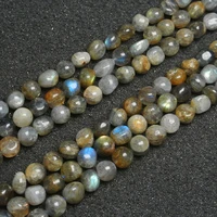 8mm freeform potato gray labradorit beads natural stone beads for jewelry making beads 15 needlework diy beads trinket