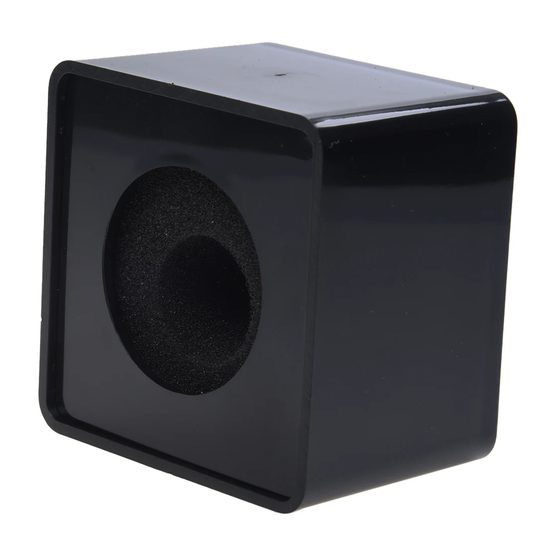 1 шт. Черный ABS микрофон Микрофон Интервью квадратный логотип флаг станция |