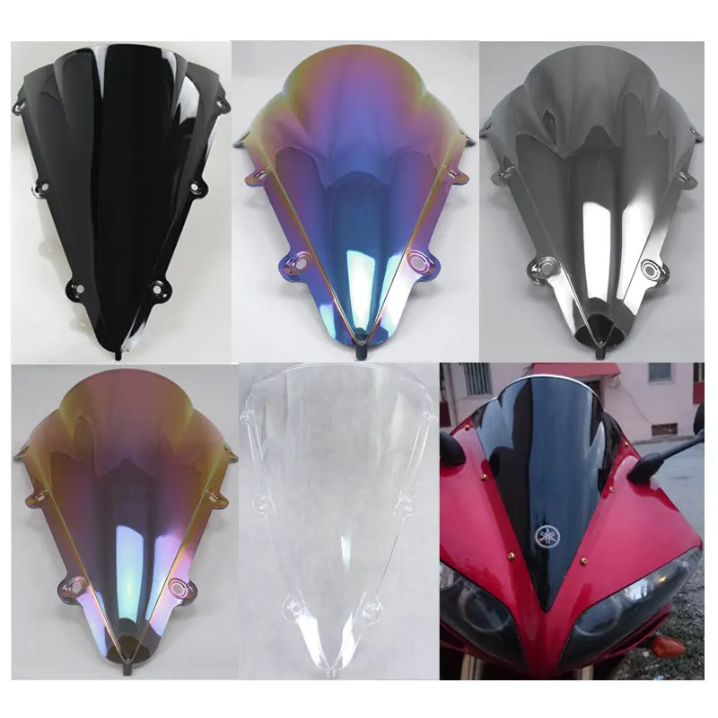Ветровое стекло для мотоцикла дефлекторы на лобовое 2004 2005 2006 04 05 06 Yamaha YZF 1000 R1 цвет