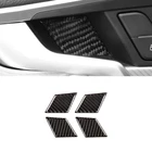 Панель дверной ручки для Audi A4 B9 A4L 2017 2018 из углеродного волокна