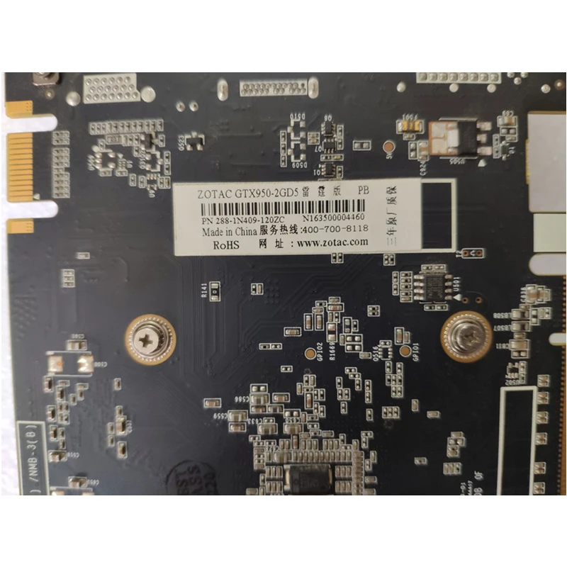 ZOTAC GPU GTX 950 2 Гб видеокарта 128 бит GDDR5 2GD5 видеокарты для nVIDIA Geforce GTX950 2 Гб компьютерная карта Видеокарта