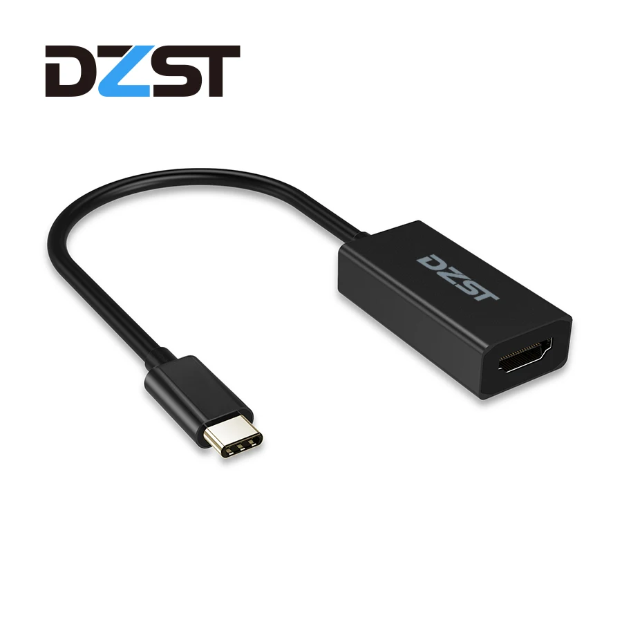 Адаптер DZLST с USB C на HDMI 4K 60 Гц Тип 3 1 VGA Displayport мини DP адаптер конвертер для MacBook Chrome
