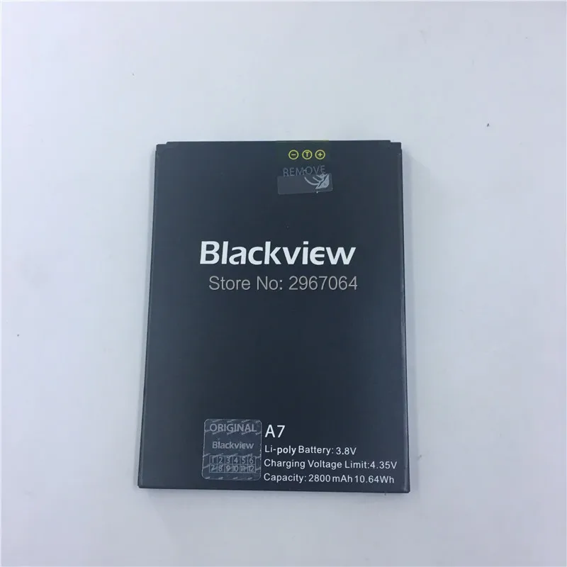 Аккумулятор для Blackview A7 аккумулятор 2800 мАч Аксессуары мобильных телефонов с