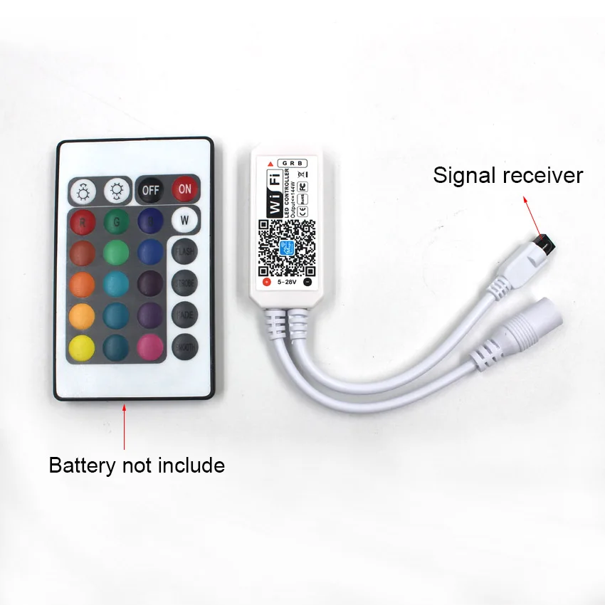 IKVVT WIFI 12 В Светодиодная лента RGB Tira с диодным излучением неоновая лампа источник
