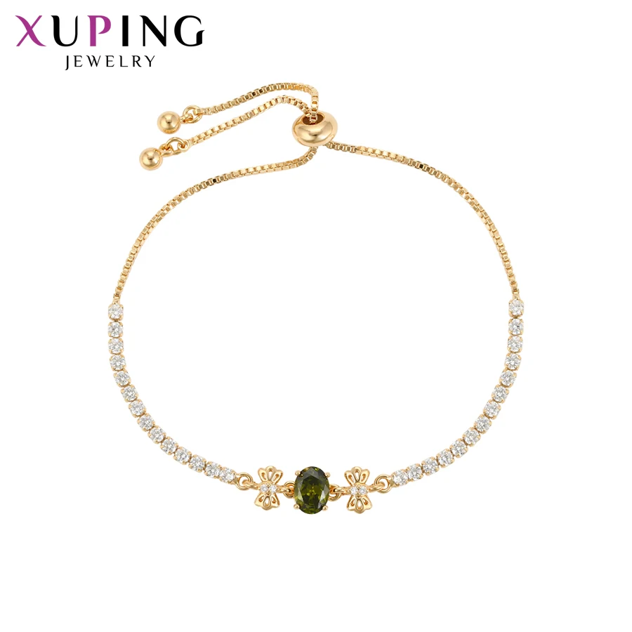 Xuping Fashion Vintage Bracelet With Synthetic Cubic Zirconia for Women Jewelry Gifts 70007 | Украшения и аксессуары